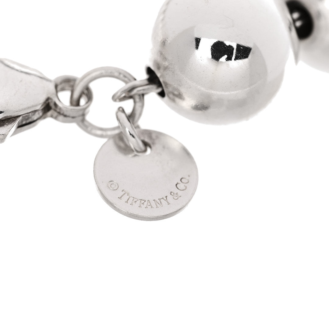 Tiffany Sterling Silver 10mm HardWear Ball Bracelet 3 of 4