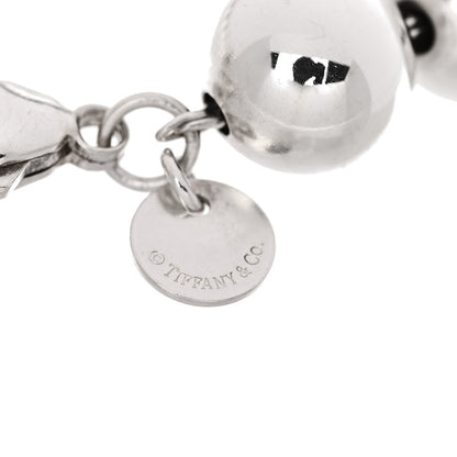 Tiffany Sterling Silver 10mm HardWear Ball Bracelet 3 of 4