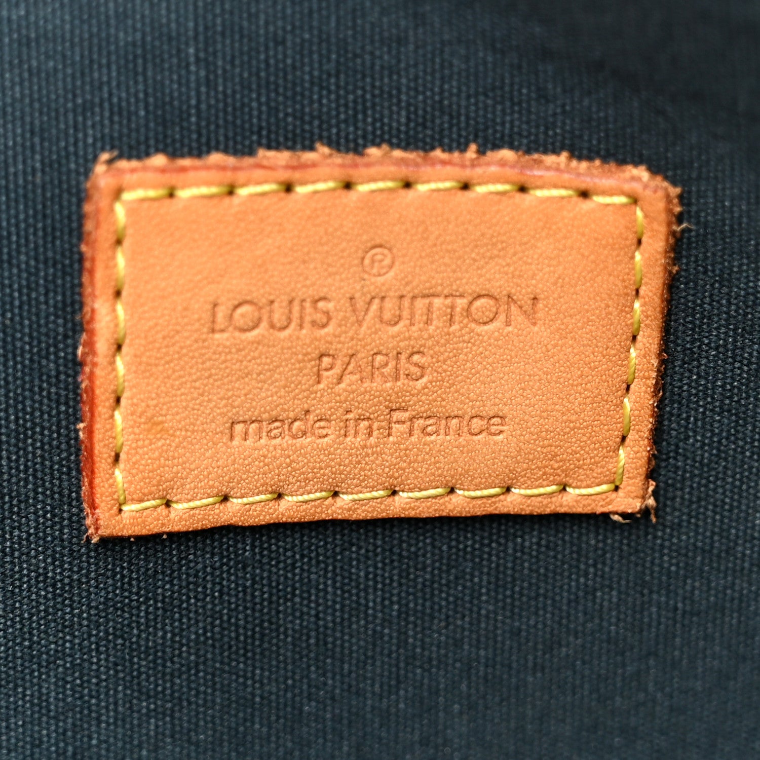 Louis Vuitton Vernis Alma GM Noir Magnetique 6 of 12