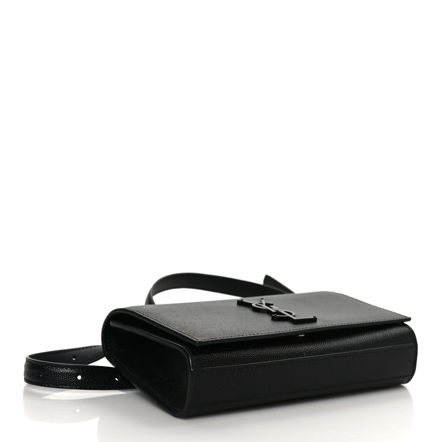 Grain De Poudre Monogram Kate Belt Bag Black