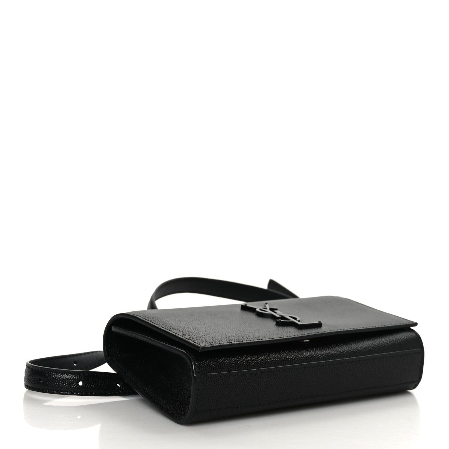 Saint Laurent Grain De Poudre Monogram Kate Belt Bag Black 4 of 8