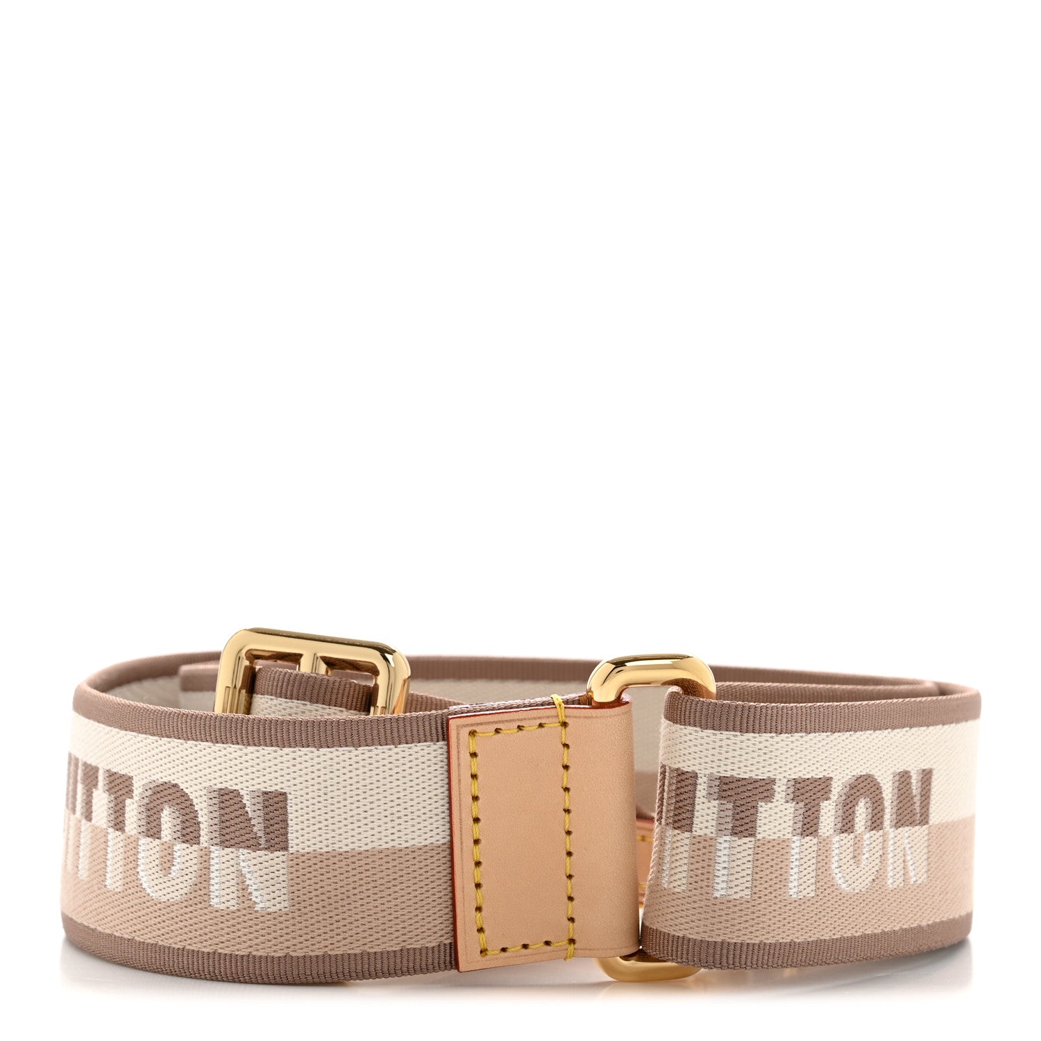 Louis Vuitton Jacquard Speedy Bandouliere 20 Shoulder Strap Beige 2 of 5