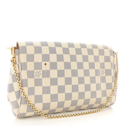 Louis Vuitton Damier Azur Favorite MM 3 of 13