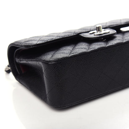 Chanel Caviar Quilted Small Double Flap Black 8 of 9