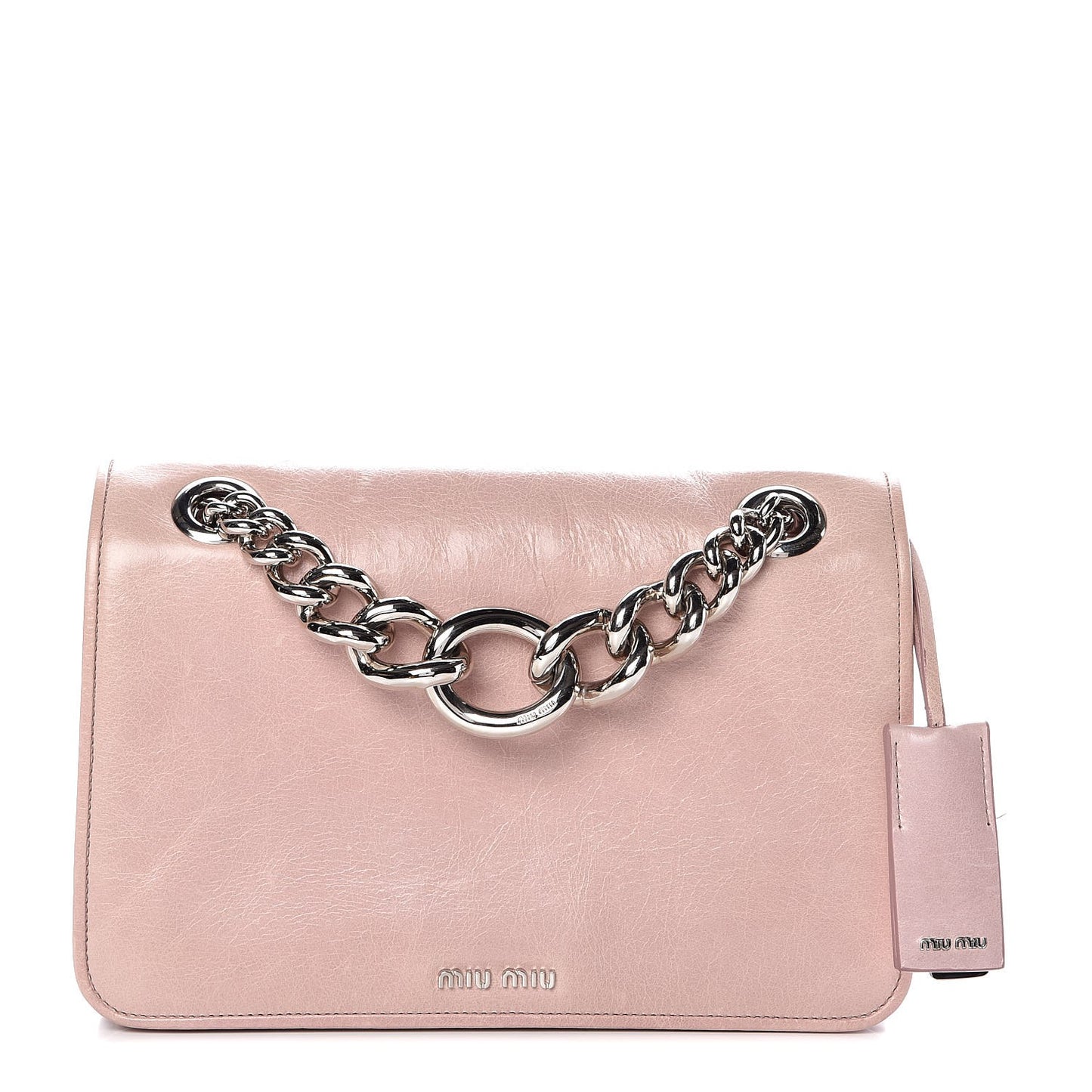Vitello Shine Club Shoulder Bag Mughetto