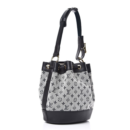 Louis Vuitton Mini Monogram Noelie Blue 3 of 16