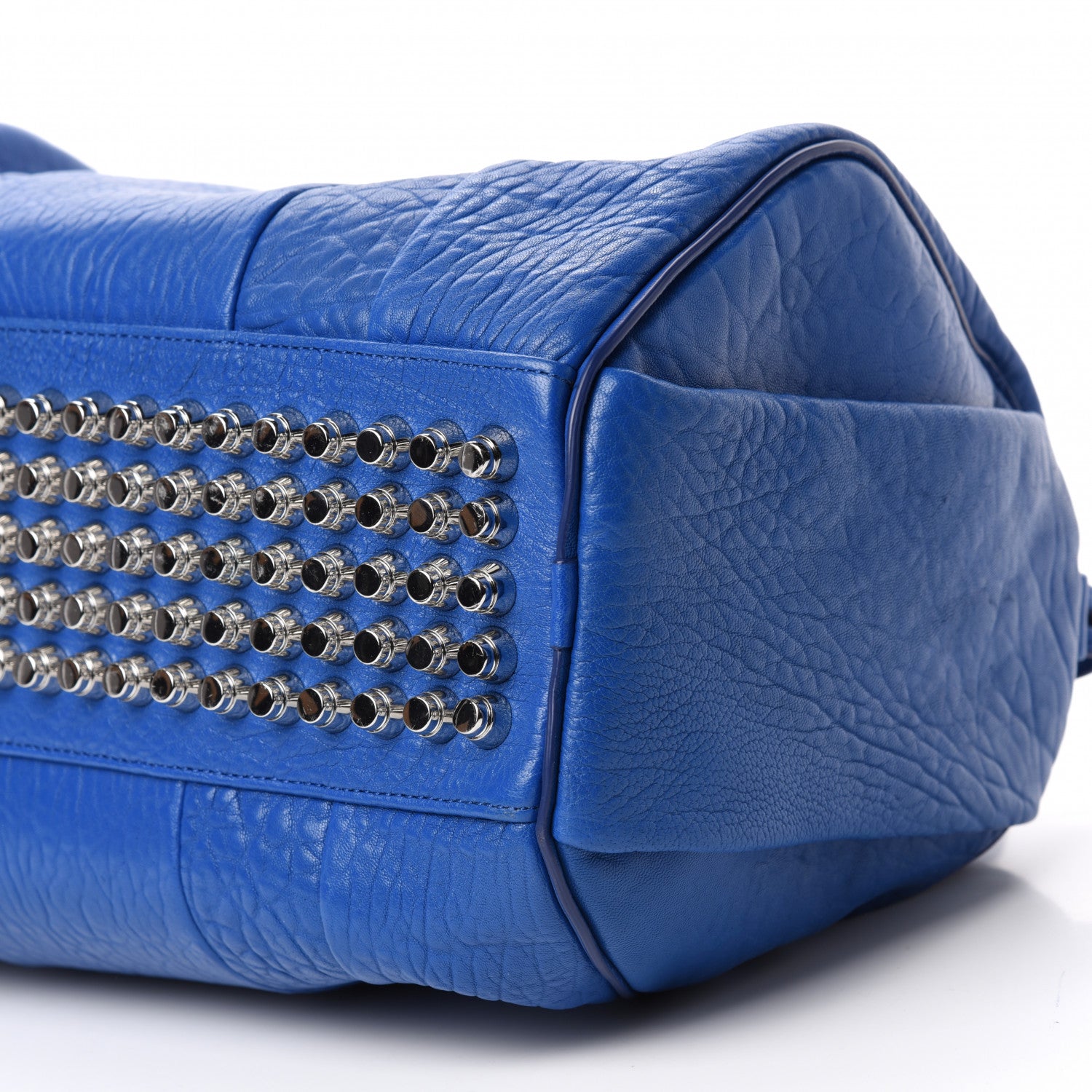 Alexander Wang Pebbled Lambskin Rocco Royal Blue 7 of 9