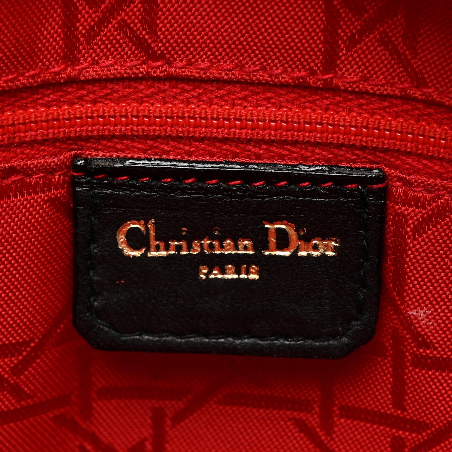 Christian Dior Lambskin Cannage Large Lady Dior Black 6 of 18