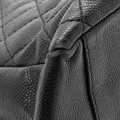 Chanel Caviar Quilted Grand Shopping Tote GST Black 11 of 13