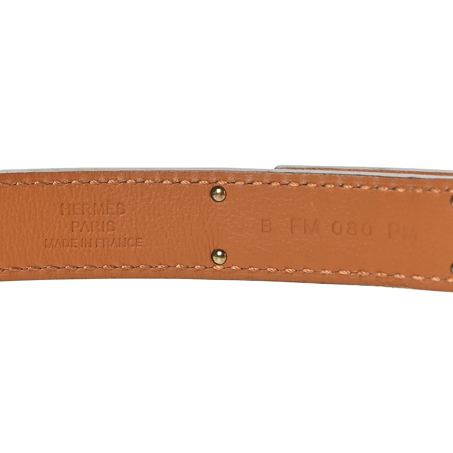 Epsom Kelly Pocket Belt Biscuit Nata