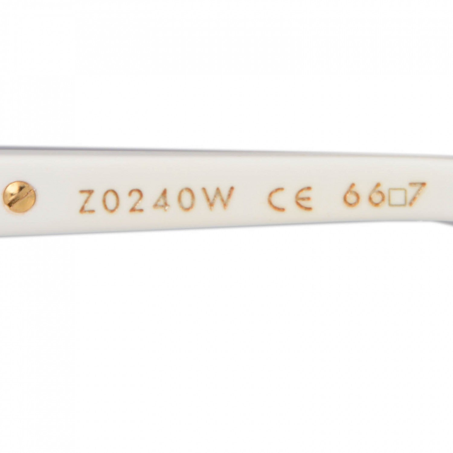 Louis Vuitton Evidence Sunglasses Z0240W White 4 of 4