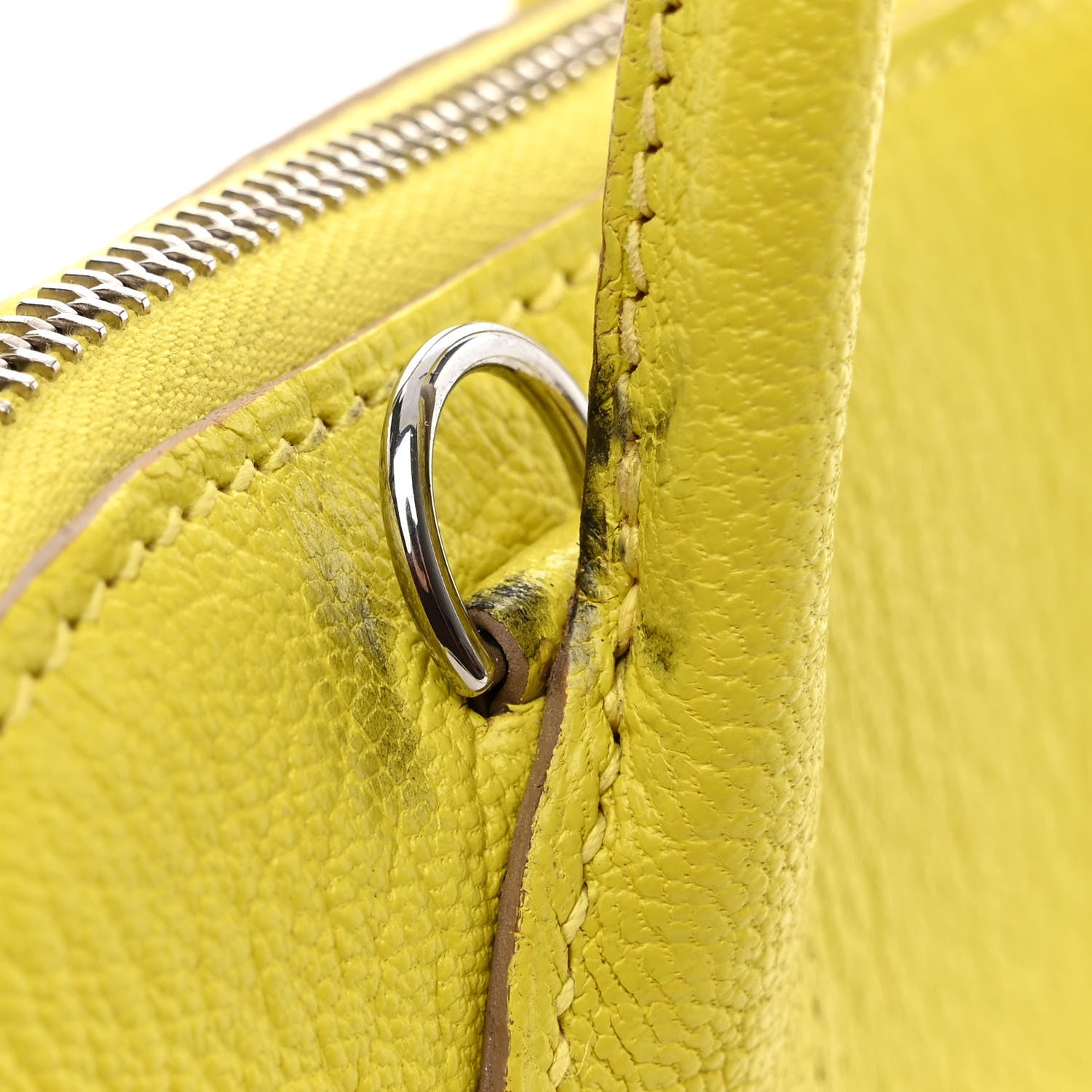 Hermes Chevre Mysore Mini 1923 Bolide Lime 10 of 12