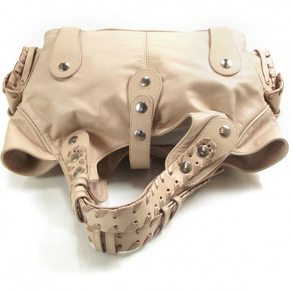Chloe Calfskin Silverado Shoulder Bag Beige Rose 6 of 11