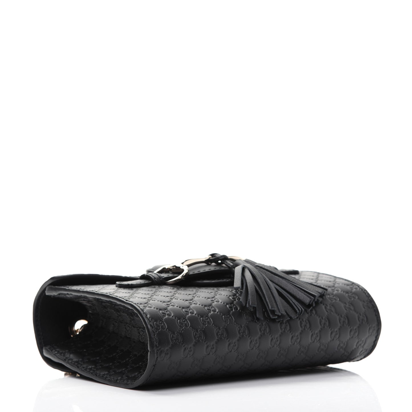 Microguccissima Mini Emily Shoulder Bag Black