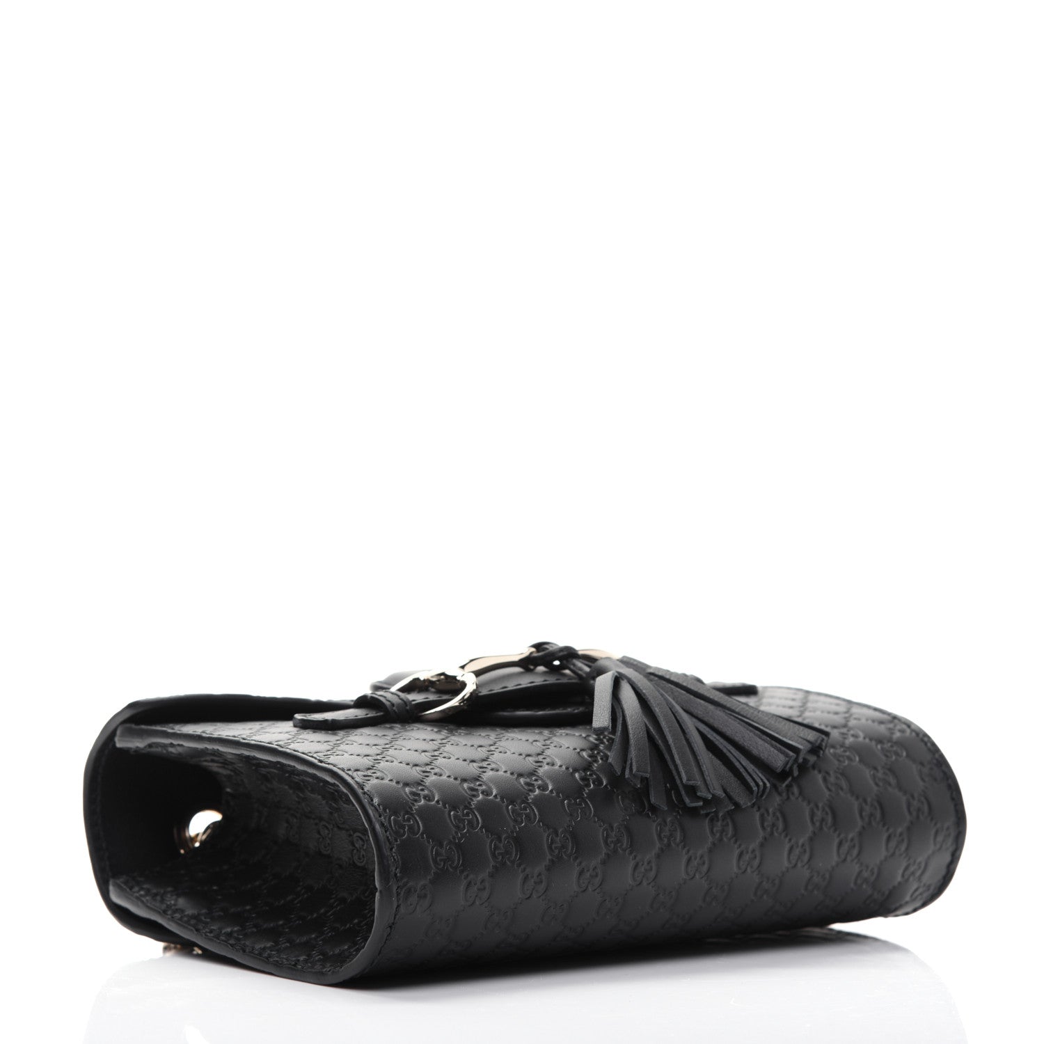 Gucci Microguccissima Mini Emily Shoulder Bag Black 4 of 13