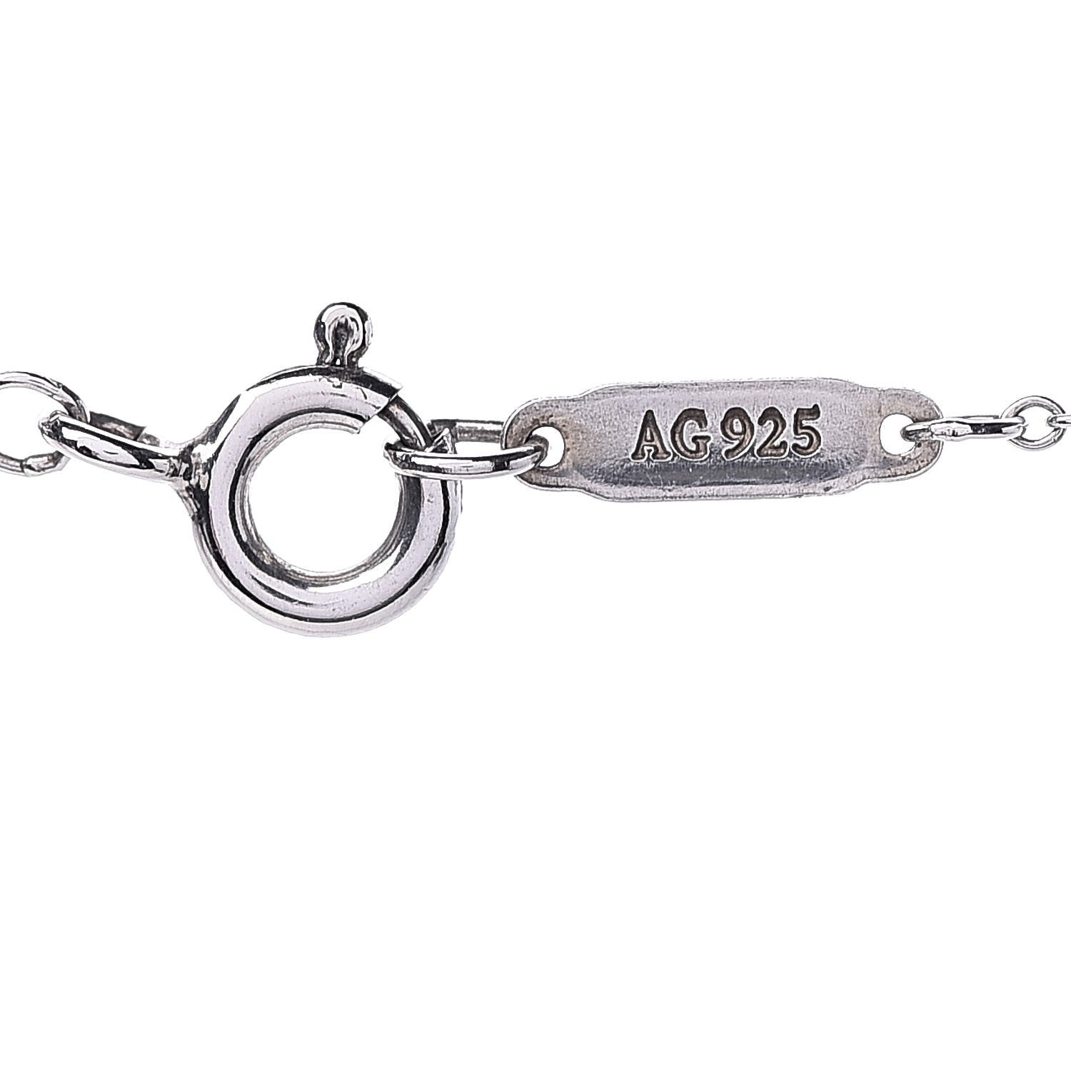 Tiffany Sterling Silver Enchant Butterfly Pendant Necklace 5 of 6