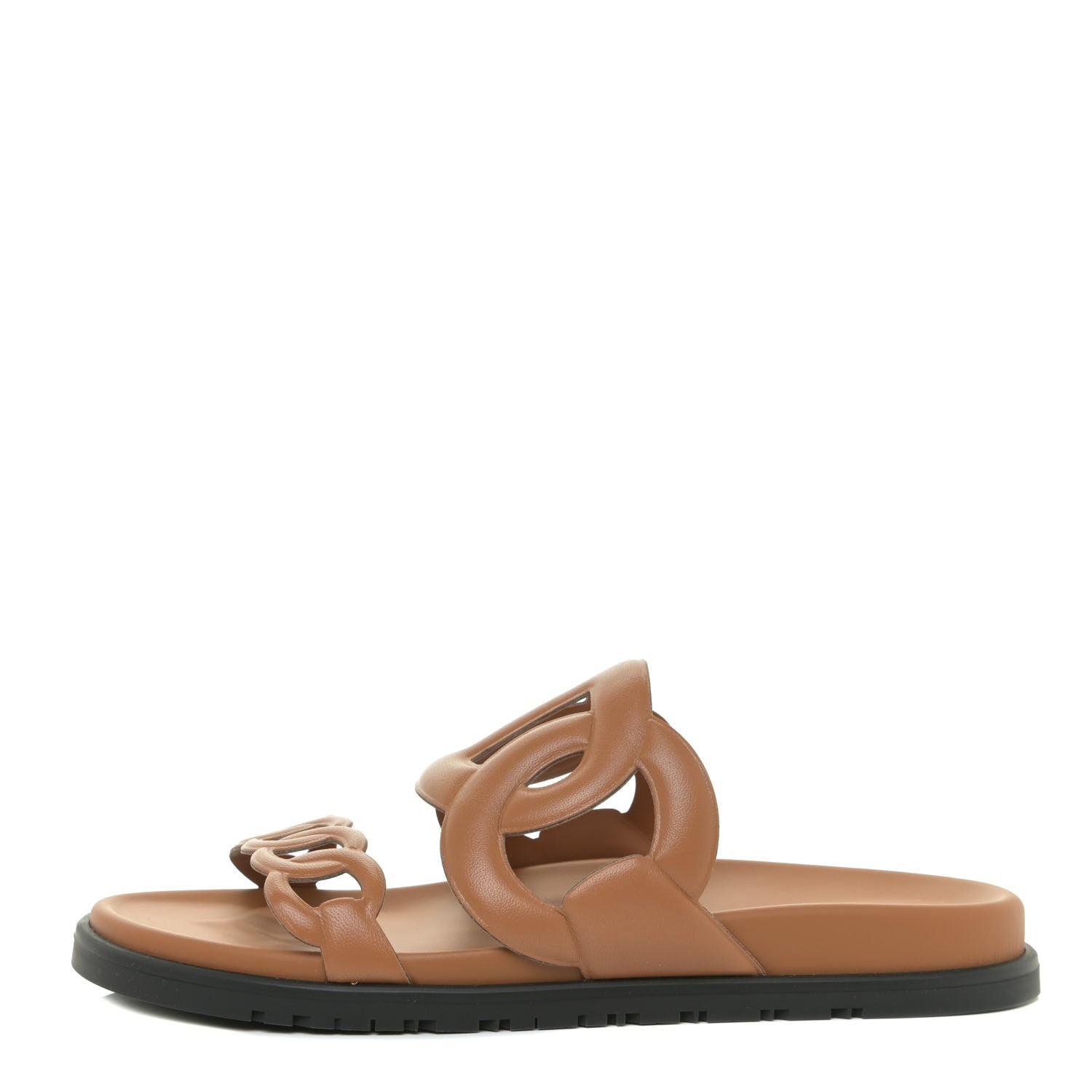 Hermes Nappa Extra Sandals 40 Naturel 1 of 10
