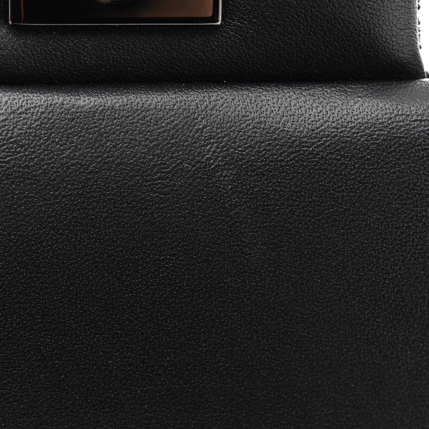 Velvet Quilted Mini Rectangular Flap So Black