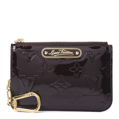 Louis Vuitton Vernis Key Pouch Amarante 1 of 8