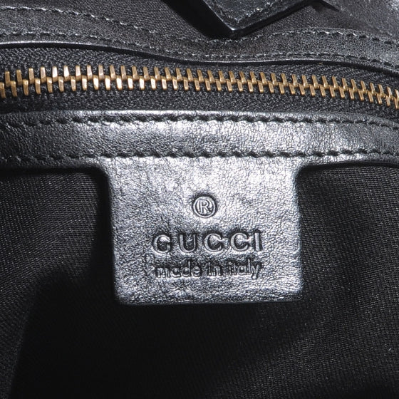 Monogram Medium Jockey Tote Black