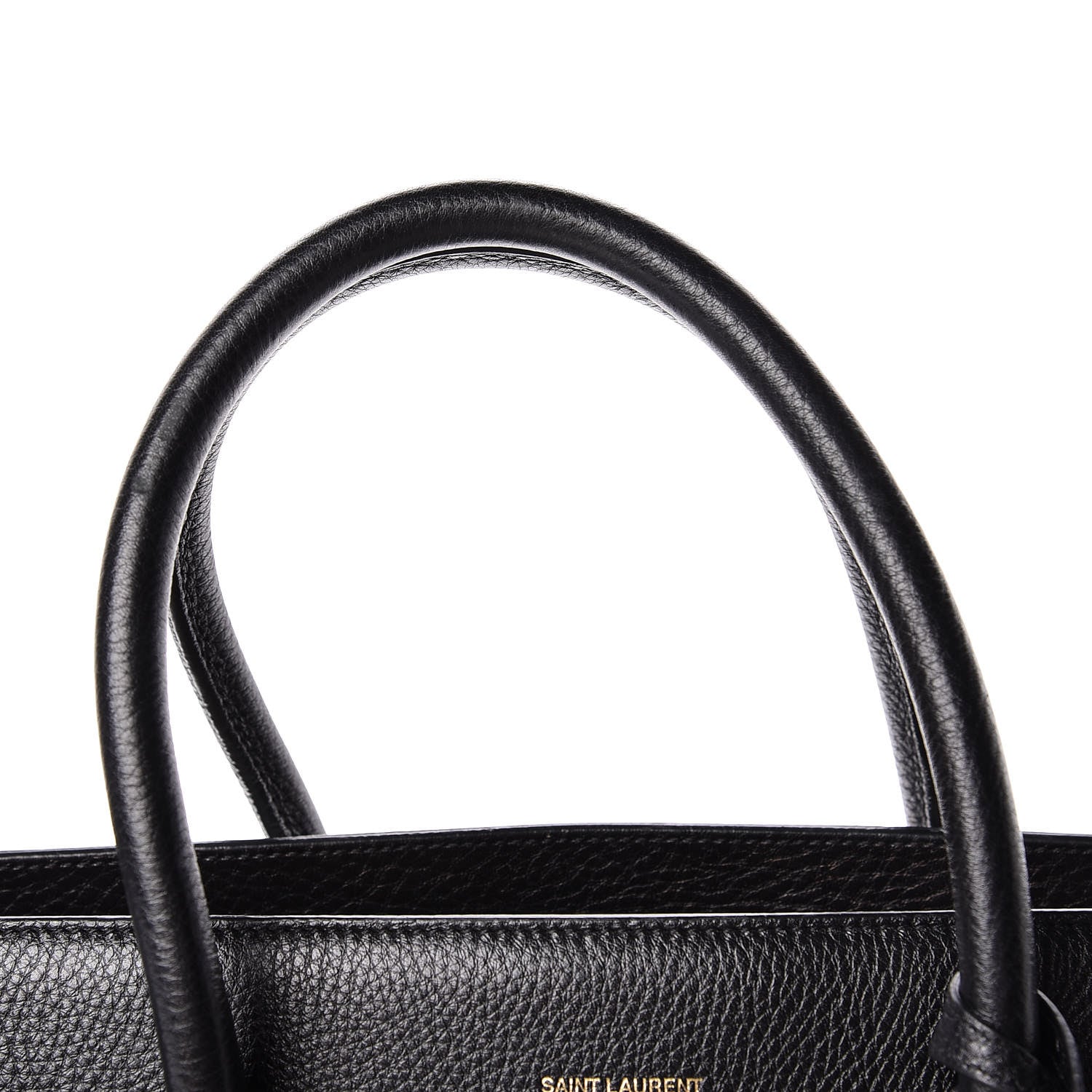 Saint Laurent Grained Calfskin Large Sac De Jour Carryall Black 11 of 12