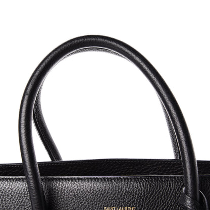 Saint Laurent Grained Calfskin Large Sac De Jour Carryall Black 11 of 12