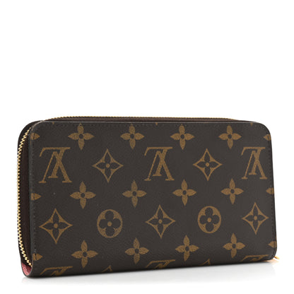 Louis Vuitton Monogram 2020 Christmas Animation Swing Ride Zippy Wallet Pink Poppy 3 of 13