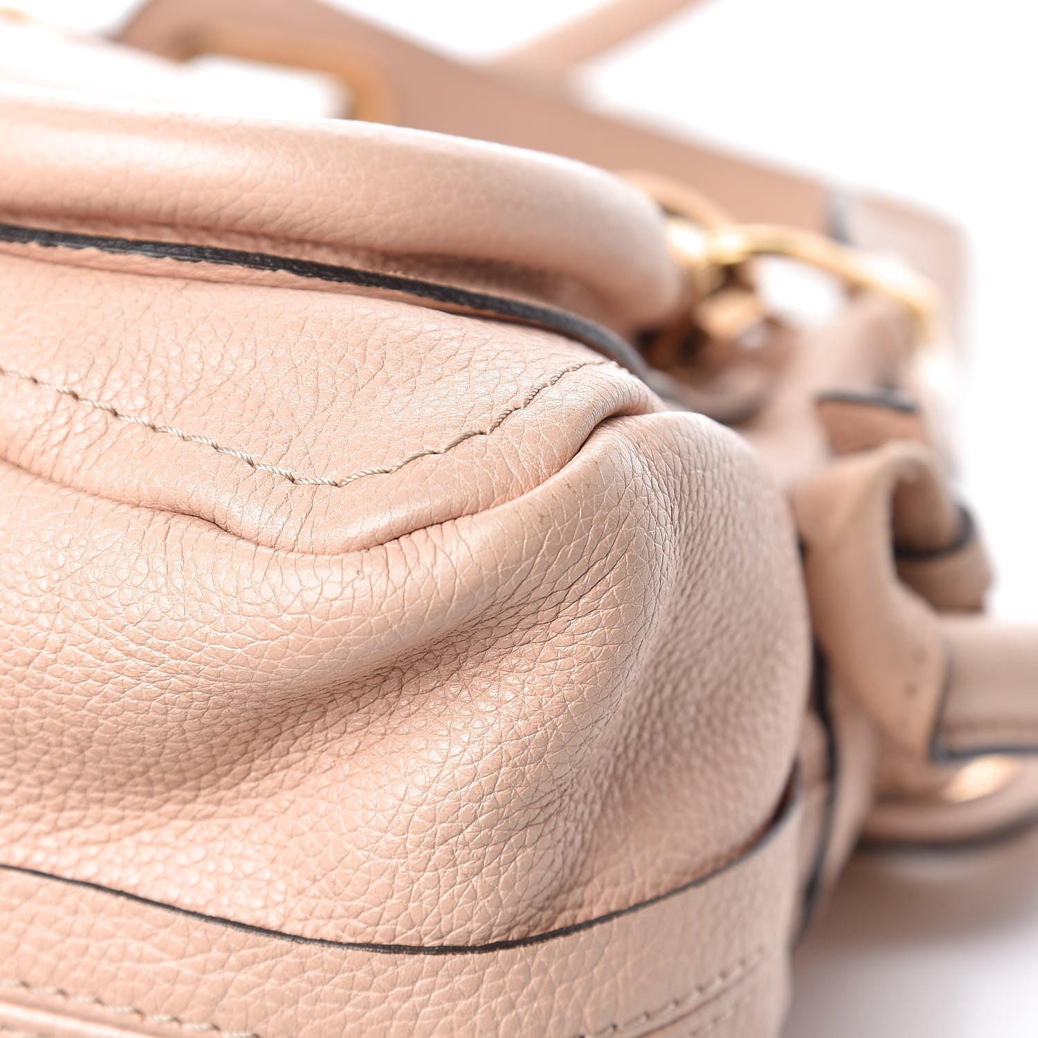 Chloe Calfskin Small Paraty Biscotti Beige 11 of 17