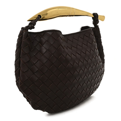 Bottega Veneta Nappa Intrecciato Sardine Bag Bitter Chocolate 2 of 10
