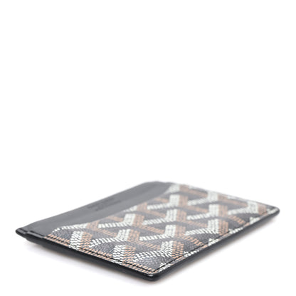 Goyard Goyardine Saint Sulpice Card Holder Black 4 of 8