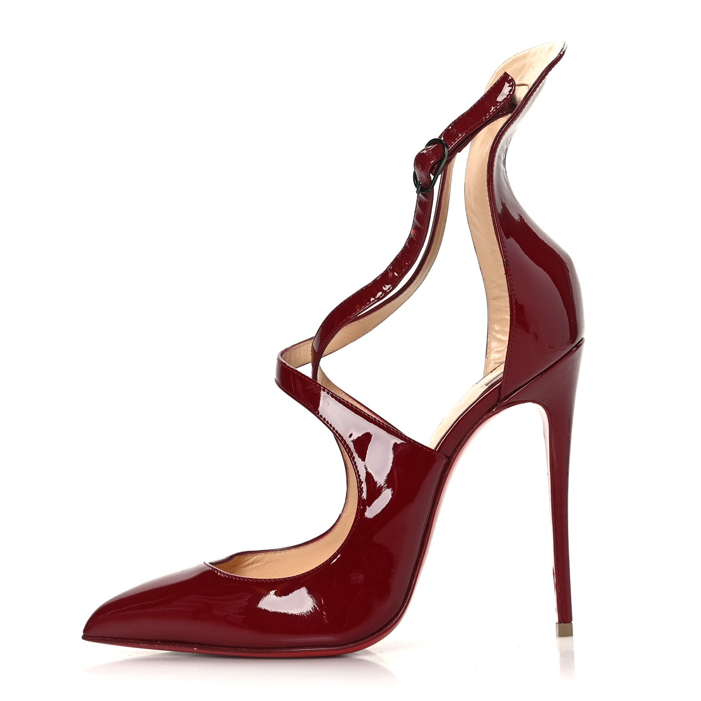 Patent Marlenarock 100 Pumps 36.5 Carmin