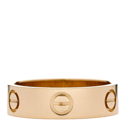 Cartier 18K Yellow Gold 5.5mm LOVE Ring 55 7.25 3 of 4