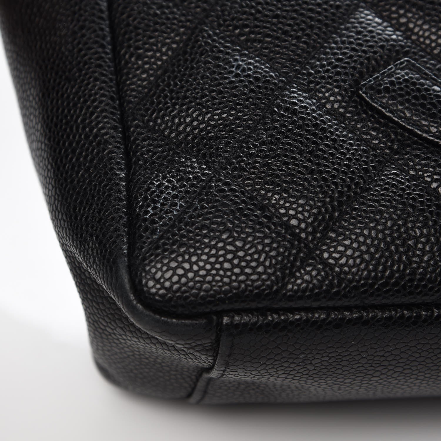 Chanel Caviar Quilted Petit Shopping Tote PST Black 13 of 13