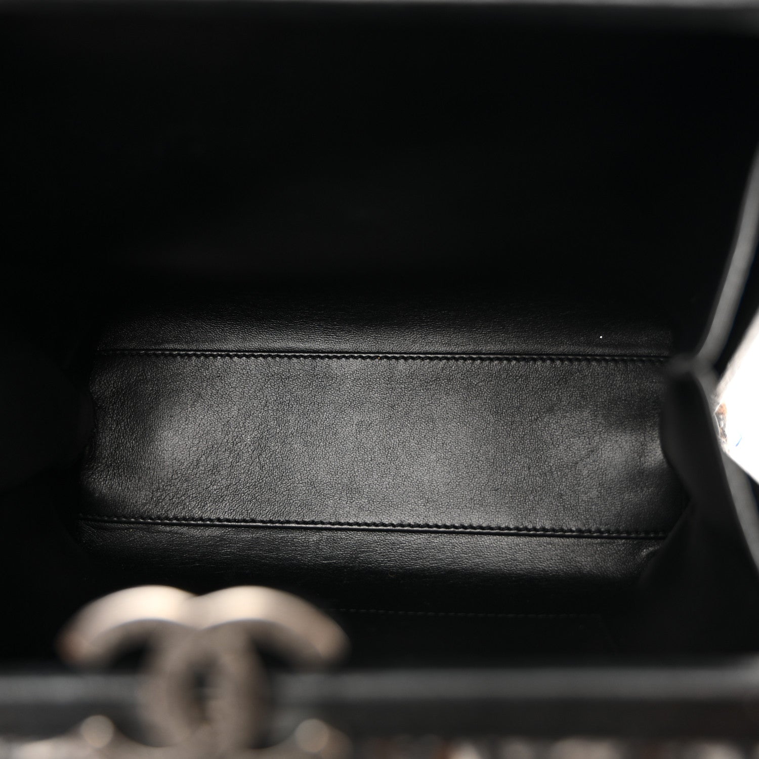 Chanel Tweed Kisslock Minaudiere Black Multicolor 5 of 12