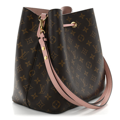Louis Vuitton Monogram Neonoe MM Rose Poudre 2 of 9