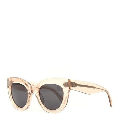 Celine Acetate Caty Sunglasses CL 41050/S Champagne 1 of 7