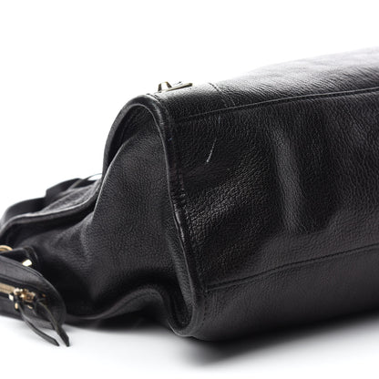 Balenciaga Chevre Gold Metallic Edge Hardware City Black 6 of 13