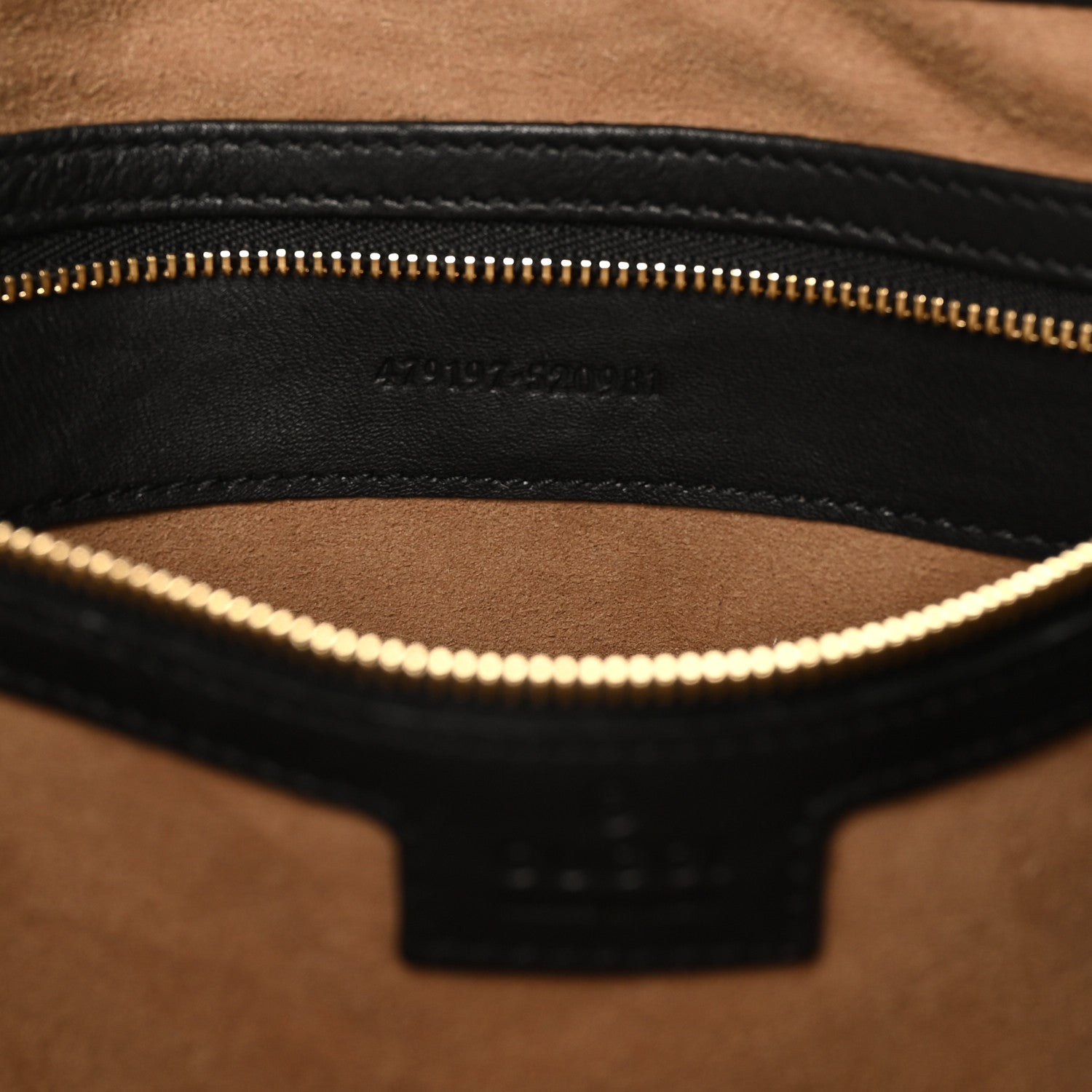 Gucci GG Supreme Monogram Medium Padlock Tote Black 7 of 10