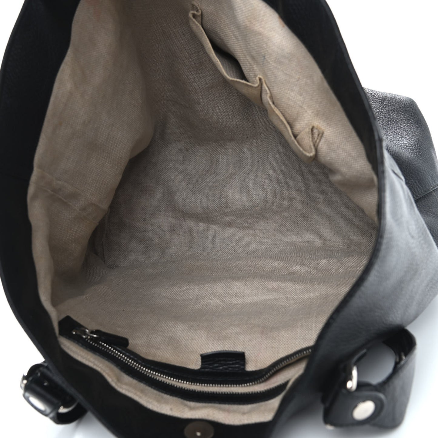 Calfskin Medium Icon Bit Tote Black