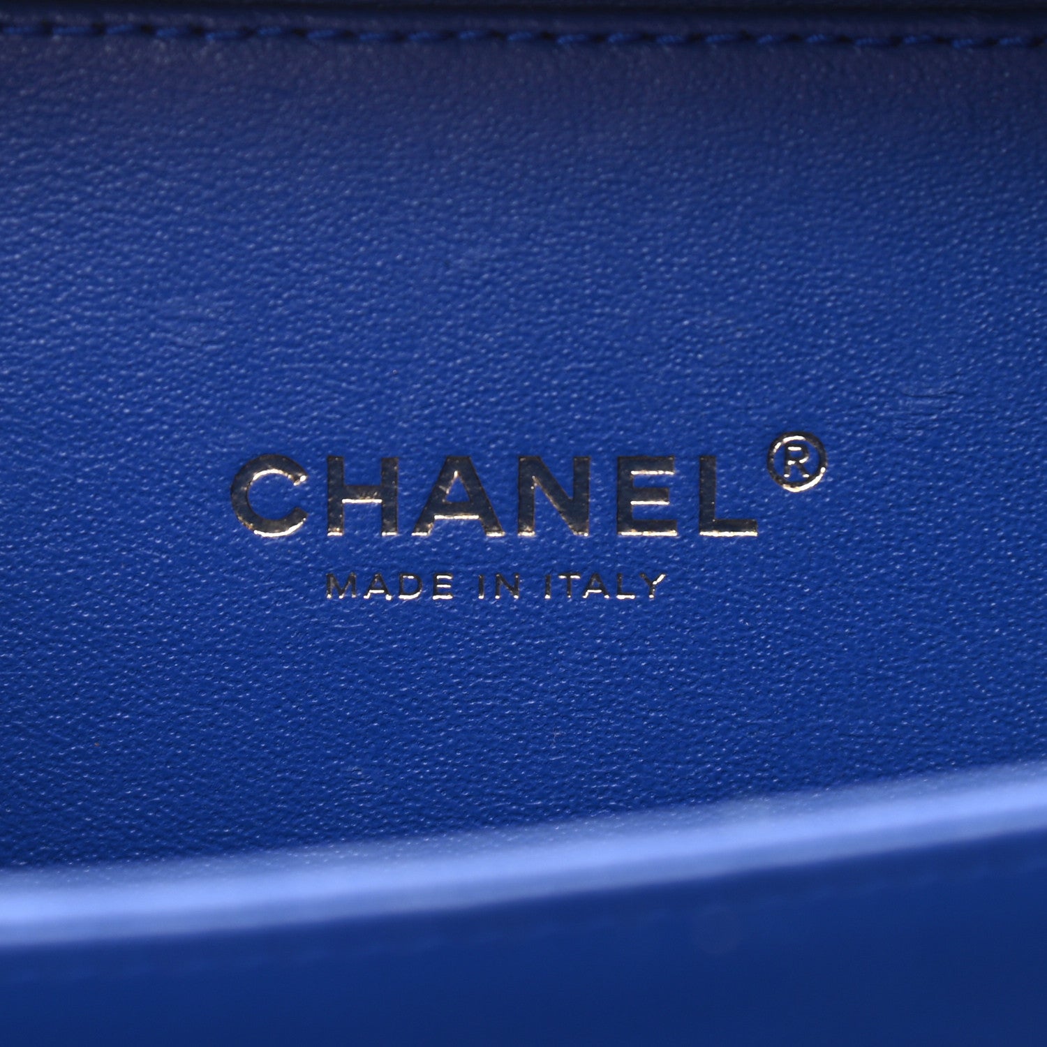 Chanel Caviar Quilted Small CC Filigree Vanity Case Blue White Red 6 of 10