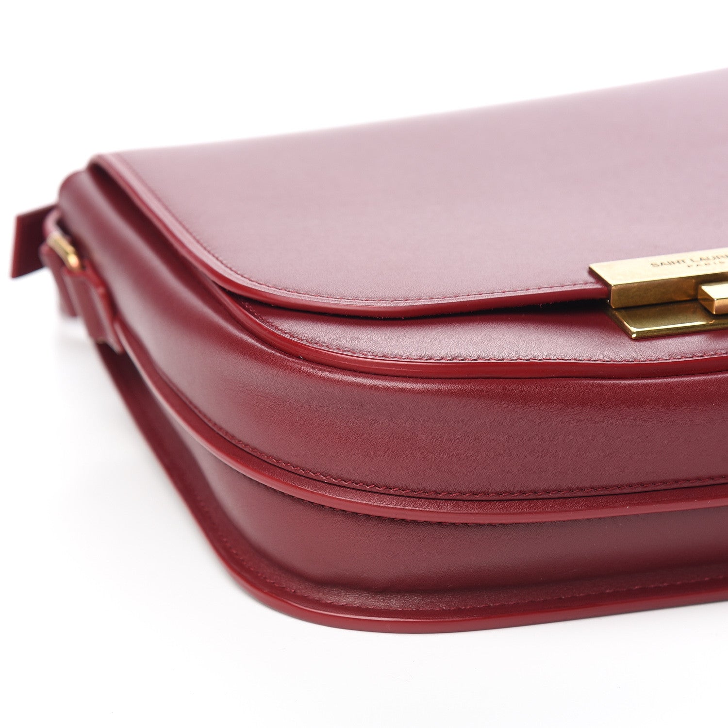 Saint Laurent Calfskin Betty Messenger Red 8 of 10