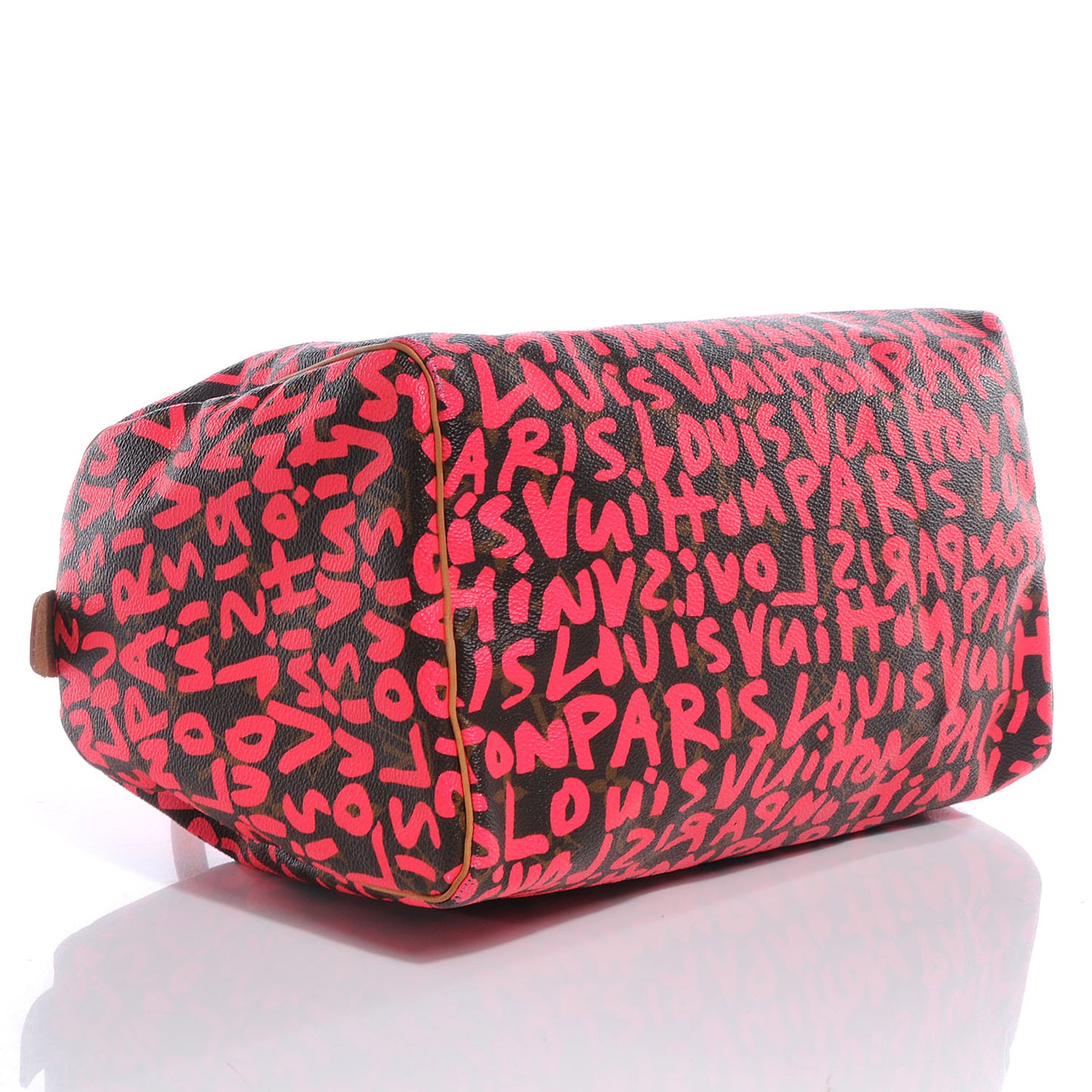 Monogram Graffiti Speedy 30 Fuchsia