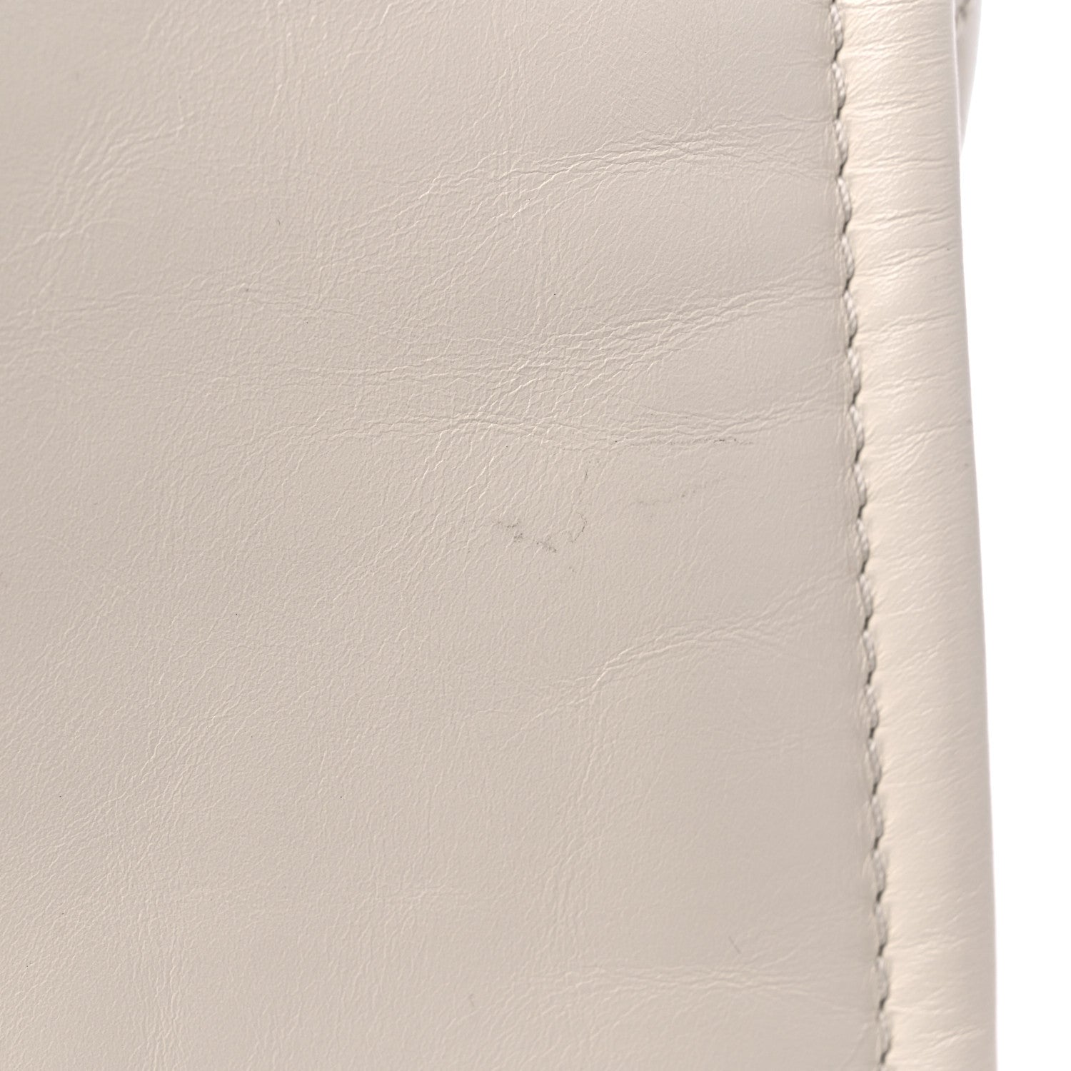 Chanel Aged Calfskin Small Charms Deauville Tote White 10 of 11