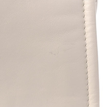 Chanel Aged Calfskin Small Charms Deauville Tote White 10 of 11