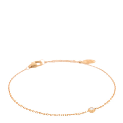 Cartier 18K Yellow Gold Diamond XS D'Amour Bracelet 1 of 4