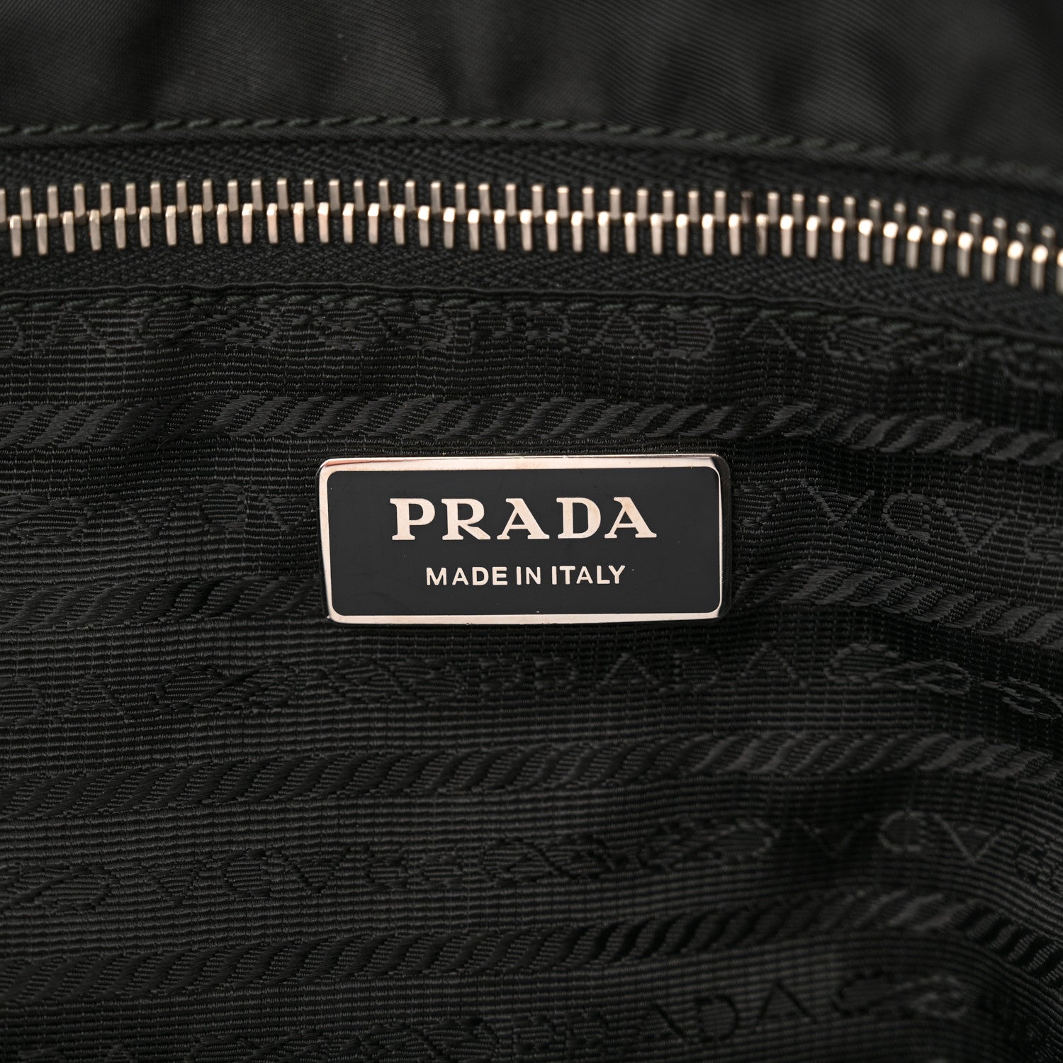 Prada Tessuto Nylon Robot Tote Black 6 of 11