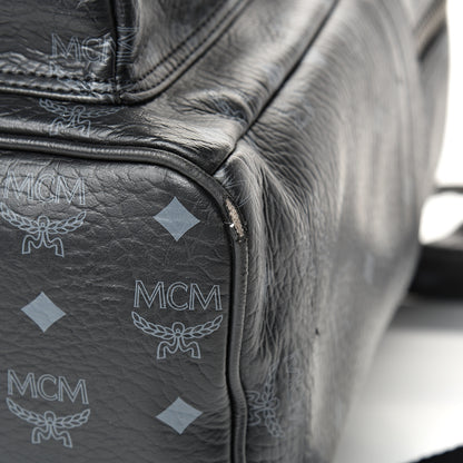 MCM Visetos Medium Stark Backpack Black 10 of 15