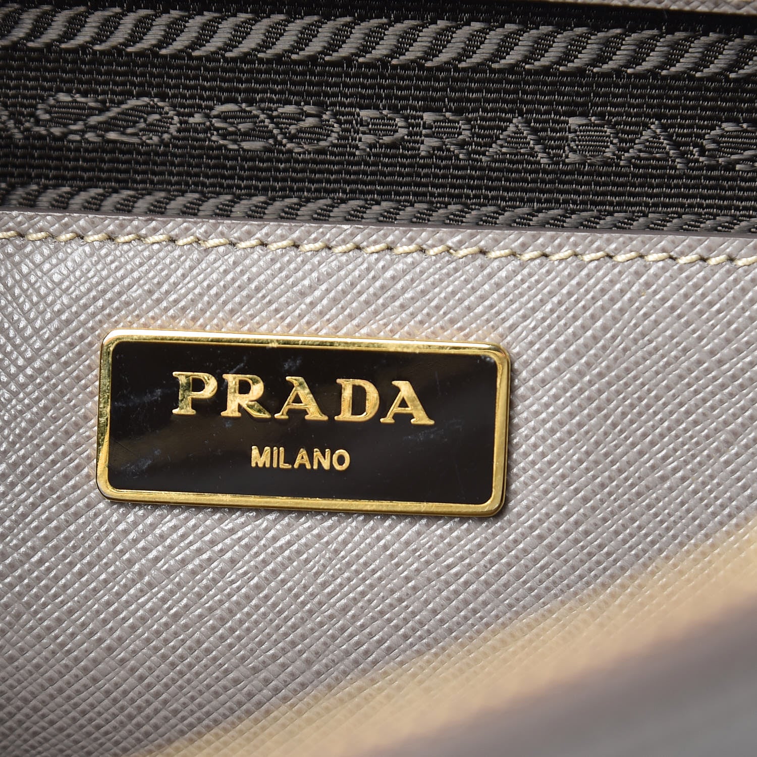 Prada Saffiano Lux Extra Large Galleria Double Zip Tote Argilla 6 of 14