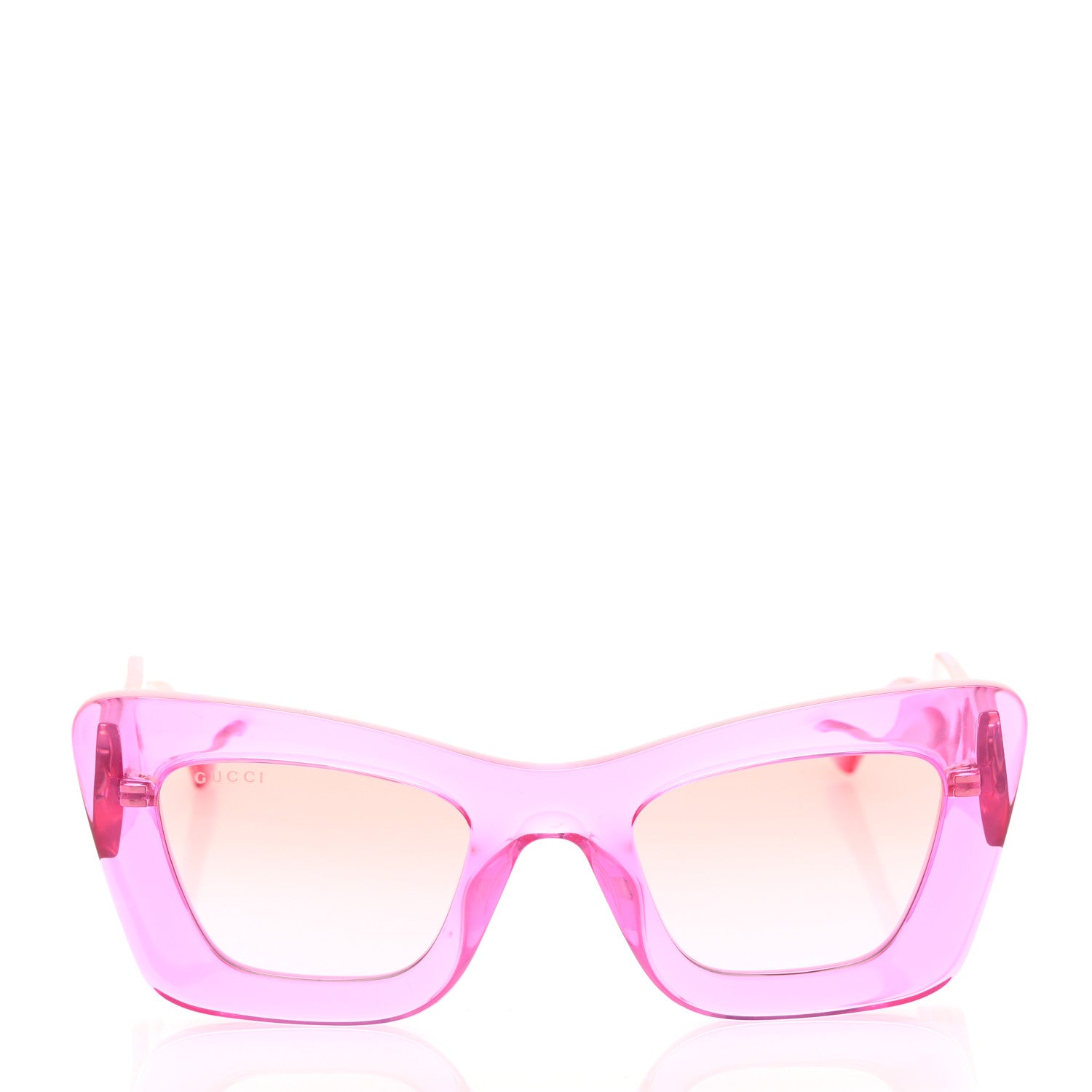 Gucci Acetate Injection Cat Eye Sunglasses GG1552S Purple 2 of 9