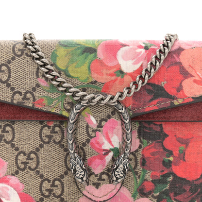Gucci GG Supreme Monogram Blooms Super Mini Dionysus Shoulder Bag Beige Multicolor Dry Rose 7 of 12